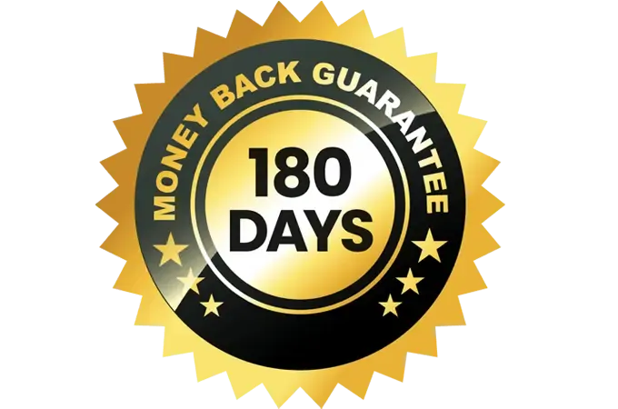 iGenics 180-day money-back guarantee