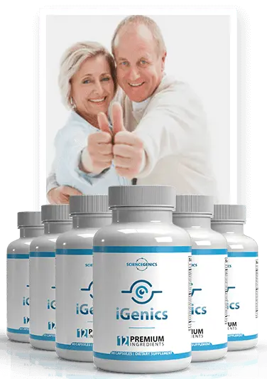 Introducing iGenics natural vision support supplement
